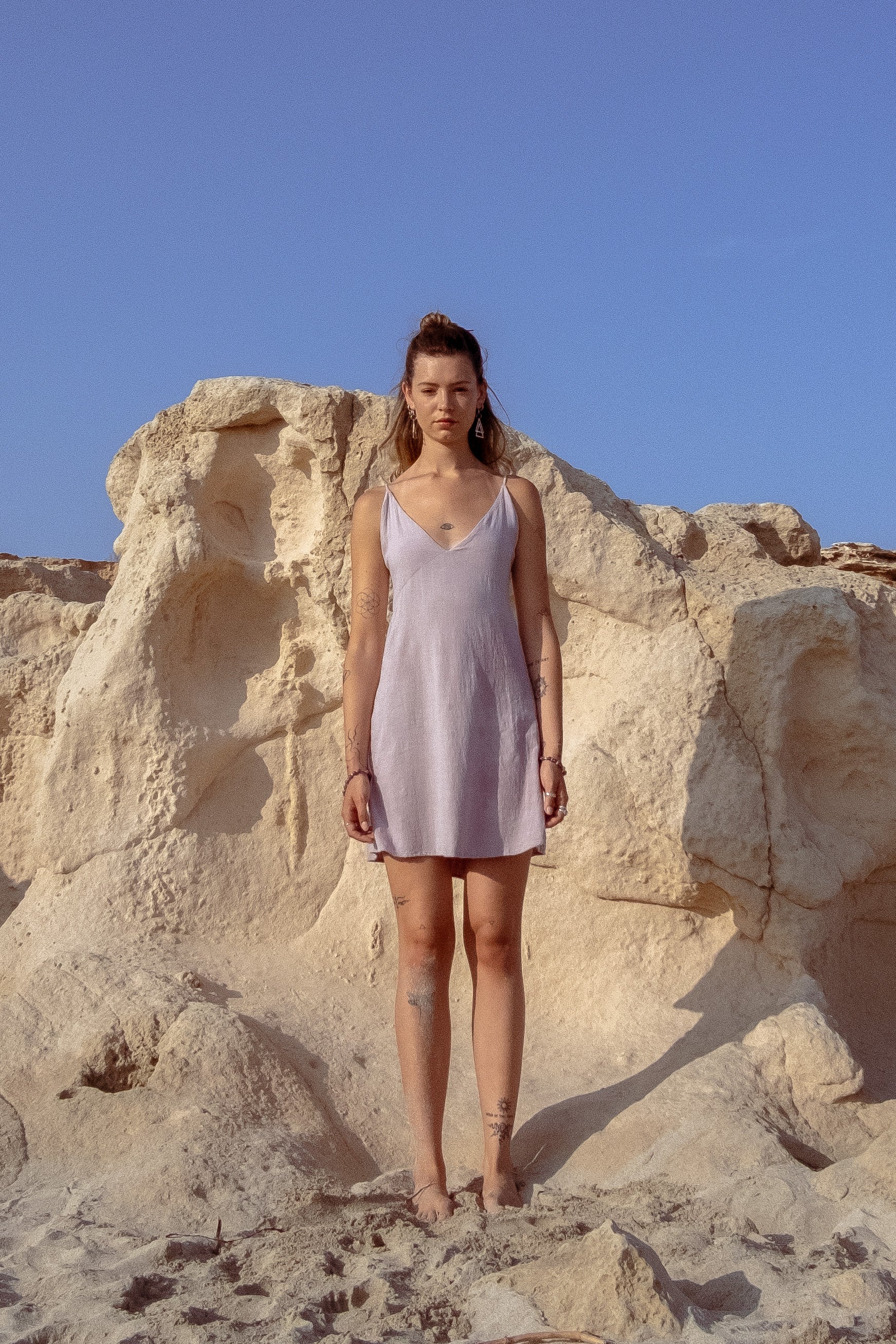 Serena Dress in Linen